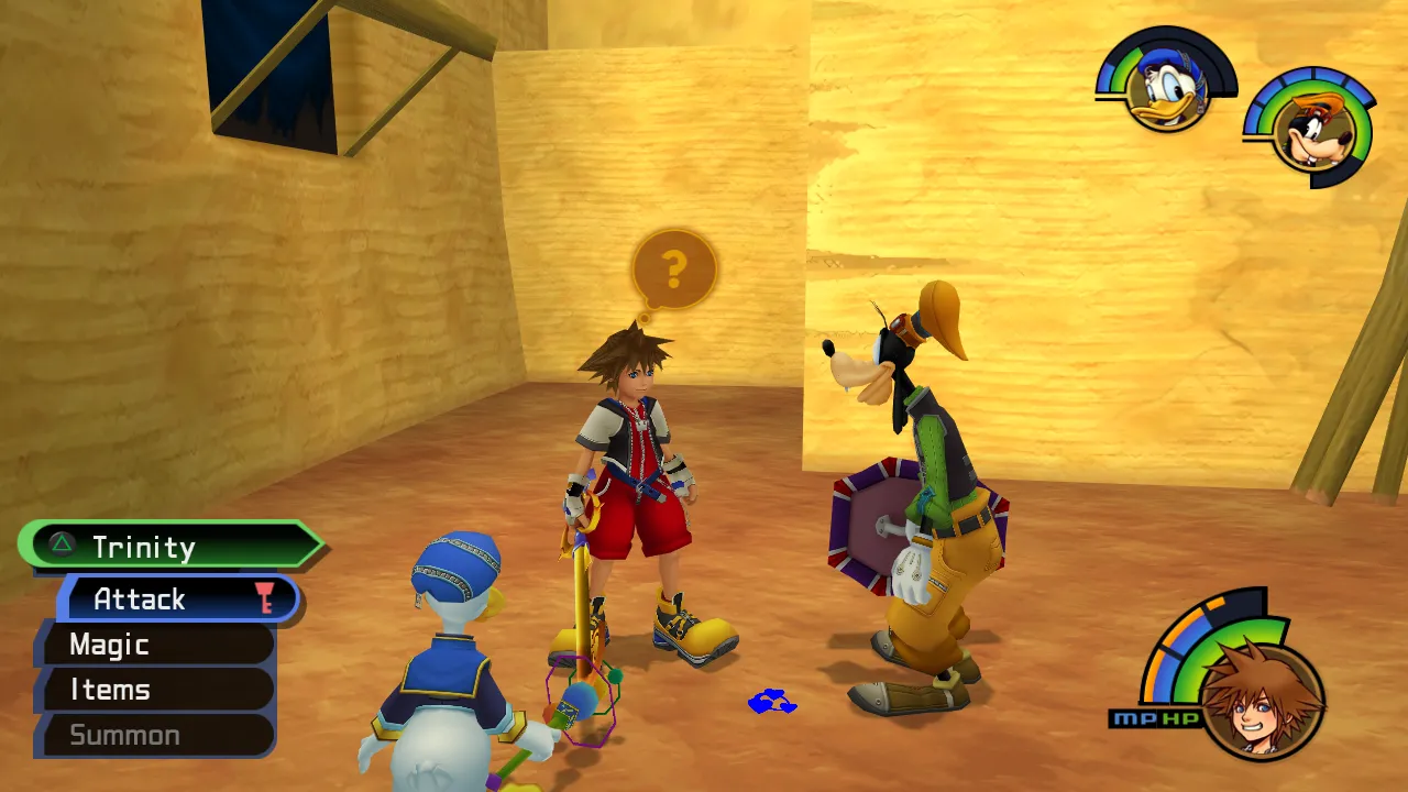 Agrabah Bazaar Blue Trinity